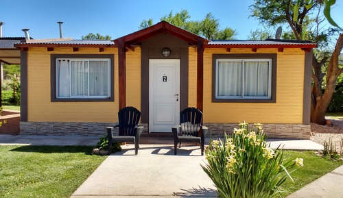 Bungalow, 2 Schlafzimmer, Gartenblick