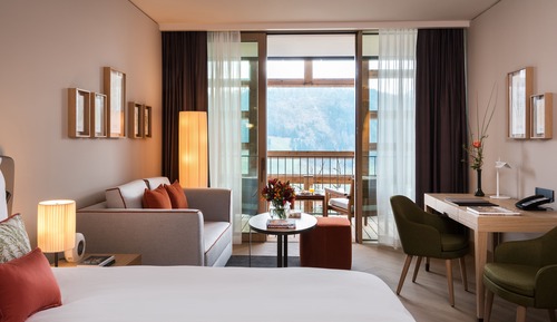 Alpine Deluxe Zimmer mit Terrasse