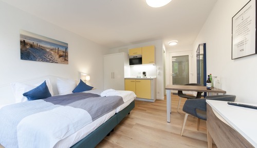 Apartment, 1 Schlafzimmer (incl. 45€ + 25€ pp service fee)