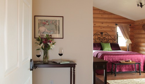 Superior-Einzelzimmer, 1 King-Bett, Balkon, Talblick