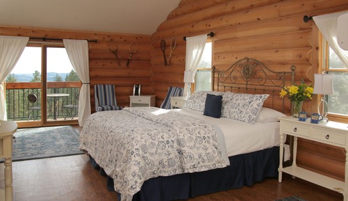 Superior-Einzelzimmer, 1 King-Bett, Balkon, Talblick