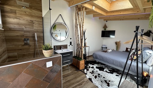 Deluxe-Doppelzimmer, 1 King-Bett (CHAMBRE 7 INGALLS)