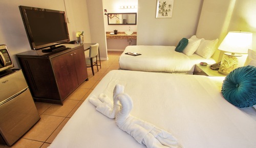 Traditional-Zimmer, 2 Queen-Betten