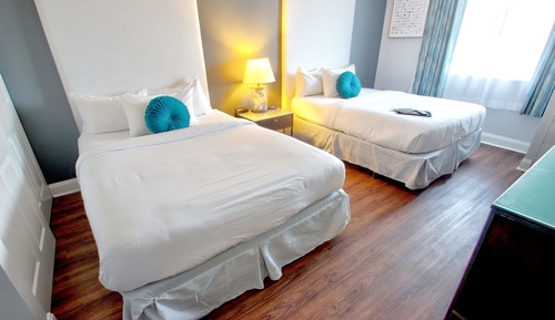 Traditional-Suite, 2 Doppelbetten, Stadtblick