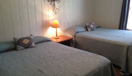 Comfort-Ferienhütte, 2 Schlafzimmer, Hügelblick
