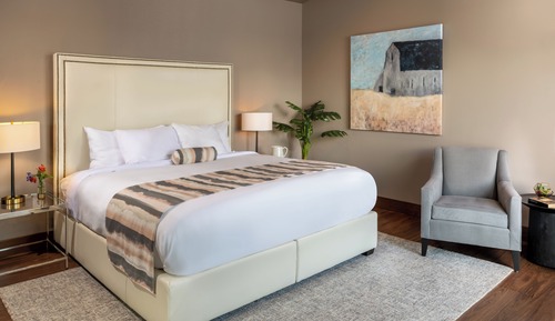 Premium-Bungalow, 1 King-Bett, Seeseite