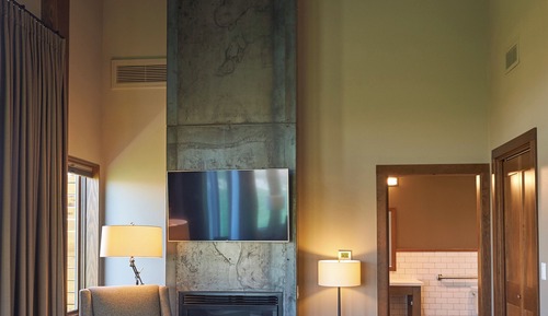 Panoramic-Studiosuite, 1 King-Bett, Terrasse, Bergblick