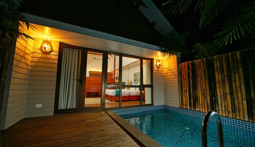 Premium-Villa, 1 Doppelbett, barrierefrei