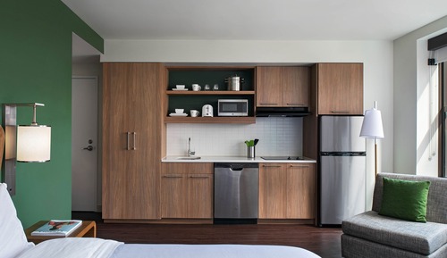 Studio, Mehrere Betten, Stadtblick