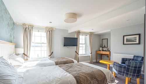 Zweibettzimmer, 2 Einzelbetten (Sea View)