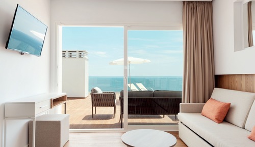 Deluxe-Studio, Terrasse, Meerblick