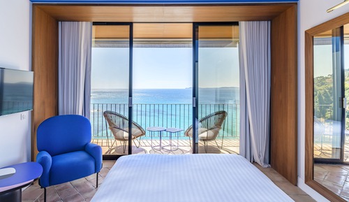 Deluxe-Zimmer, Balkon, Meerblick