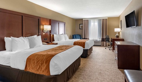 Doppelzimmer, 2 Doppelbetten, Nichtraucher, Kochnische