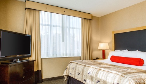 Suite, 1 King-Bett und Schlafsofa, barrierefrei, Nichtraucher