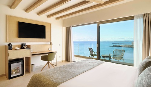 Superior-Doppelzimmer zur Einzelnutzung, Meerblick