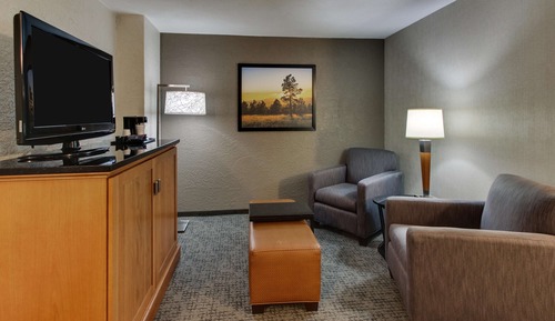 Deluxe-Zimmer, 1 King-Bett, Kühlschrank und Mikrowelle (Oversized, Upper Floor)