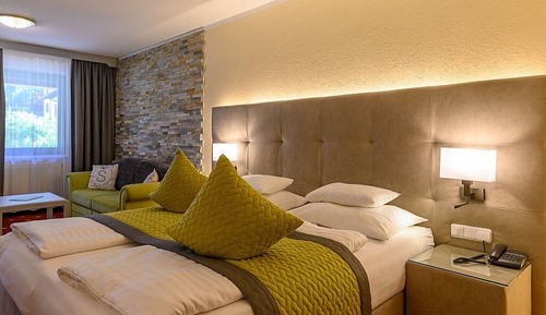 Comfort-Doppelzimmer, Balkon, Bergblick
