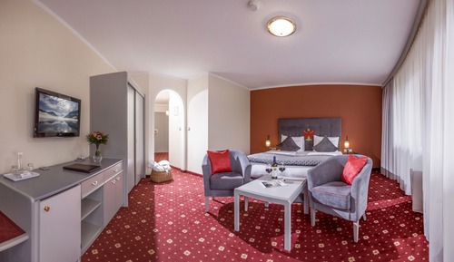 Deluxe-Doppelzimmer, Balkon, Bergblick
