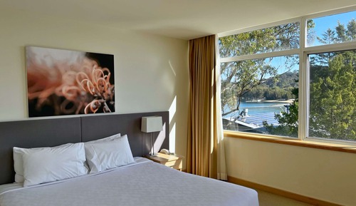 Superior-Doppel- oder -Zweibettzimmer, Whirlpool, Flussblick