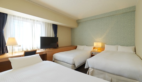 Dreibettzimmer, Nichtraucher (2 Single+1 Extra Bed, Main Building)