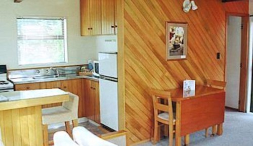 Chalet, Gartenblick (1 Double and 1 Single Bed)