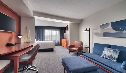 Studio, 1 King-Bett und Schlafsofa