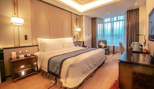 Zimmer, 1 King-Bett, barrierefrei