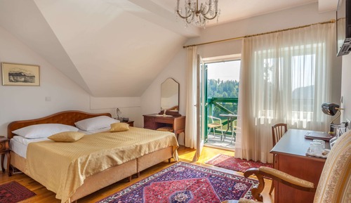 Comfort-Doppelzimmer, Balkon, Seeblick