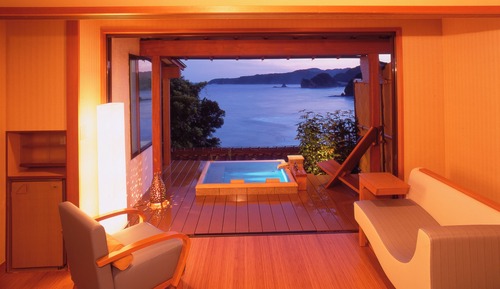 Zimmer, Nichtraucher, Strandblick (Corner Japanese,Private Open Air Bath)