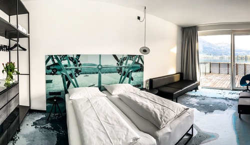 Superior-Doppelzimmer, Balkon, Seeseite