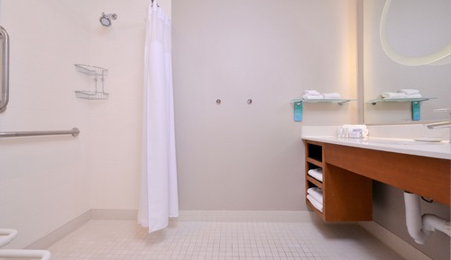 Suite, 1 King-Bett (Mobility/Hearing Accessible, Tub)