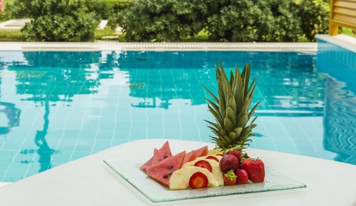 Familienzimmer, eigener Pool