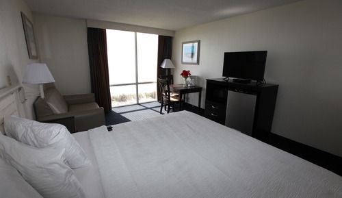 Economy-Einzelzimmer, 1 King-Bett, Strandblick, Meerseite