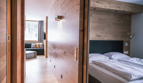 Junior-Suite, 1 Doppelbett und Schlafsofa