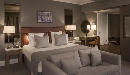 Premium-Zimmer, 1 King-Bett, Gartenblick