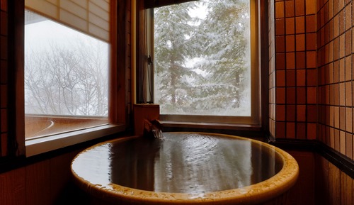 Zweibettzimmer, Nichtraucher (HotSpringBath,Japanese-Western,45sqm)