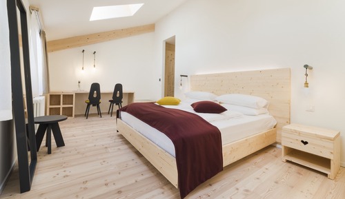 Deluxe-Doppelzimmer, 1 Schlafzimmer, Bergblick, Bergseite