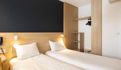 Economy-Doppel- oder -Zweibettzimmer, 2 Einzelbetten
