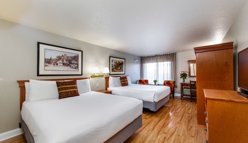 Zimmer, 2 Queen-Betten