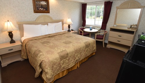 Premium-Zimmer, 1 Queen-Bett, Nichtraucher, Kühlschrank und Mikrowelle