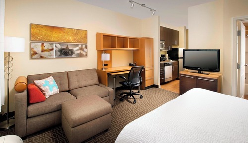 Studio, 1 King-Bett und Schlafsofa, Nichtraucher (Hearing Accessible)