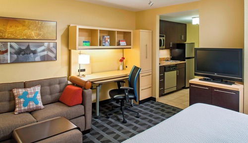 Studio, 1 King-Bett und Schlafsofa (Mobility/Hearing Accessible, Tub)