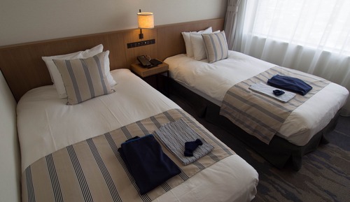 Zweibettzimmer, Bergblick