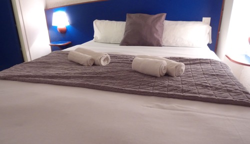 Ferienhaus, 2 Schlafzimmer, Meerblick (5 Pers)