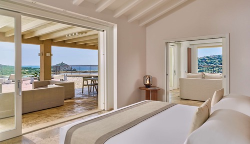 Suite, 1 King-Bett, Ausblick (Shardana Suite W/View)