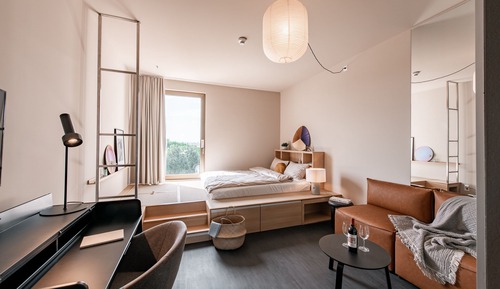 Comfort-Studiosuite, 1 Doppelbett