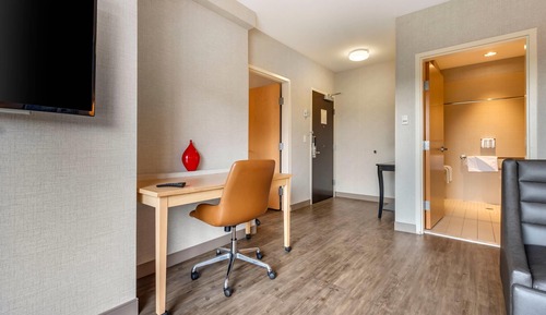 Suite, 1 King-Bett und Schlafsofa, barrierefrei, Nichtraucher