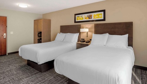 Zimmer, 2 Doppelbetten, barrierefrei, Nichtraucher