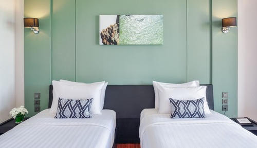 Deluxe-Zimmer, 2 Einzelbetten, Meerblick