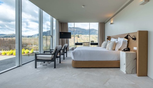 Deluxe-Doppelzimmer, Balkon, Flussblick (Full View)
